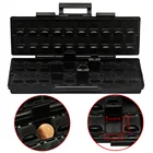 Пластиковый ящик для инструментов Aidetek ESD безопасный SMD ящик для хранения с 40 контейнерами Антистатическая Коробка органайзер черный маленький ящик резистор коробки 40