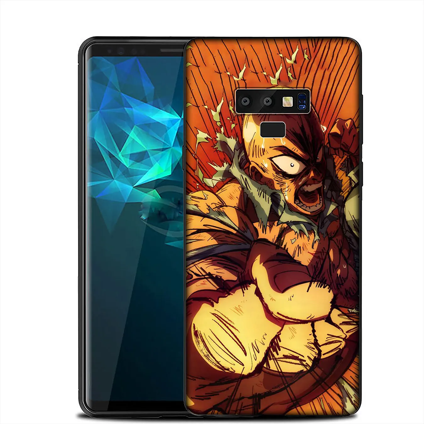IYICAO Мягкий силиконовый чехол с японским Аниме One Punch Man для Samsung Galaxy A6 Plus A9 A8 A7 2018 A3 A5