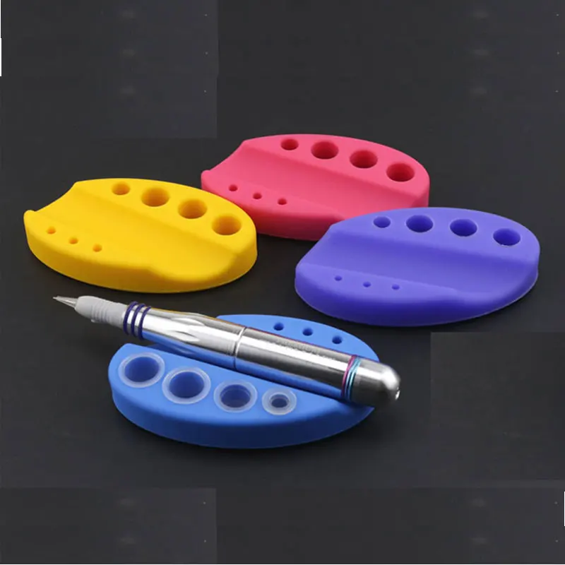 Силиконовые крышки для тату и пигментных чернил подставка чашек стойка