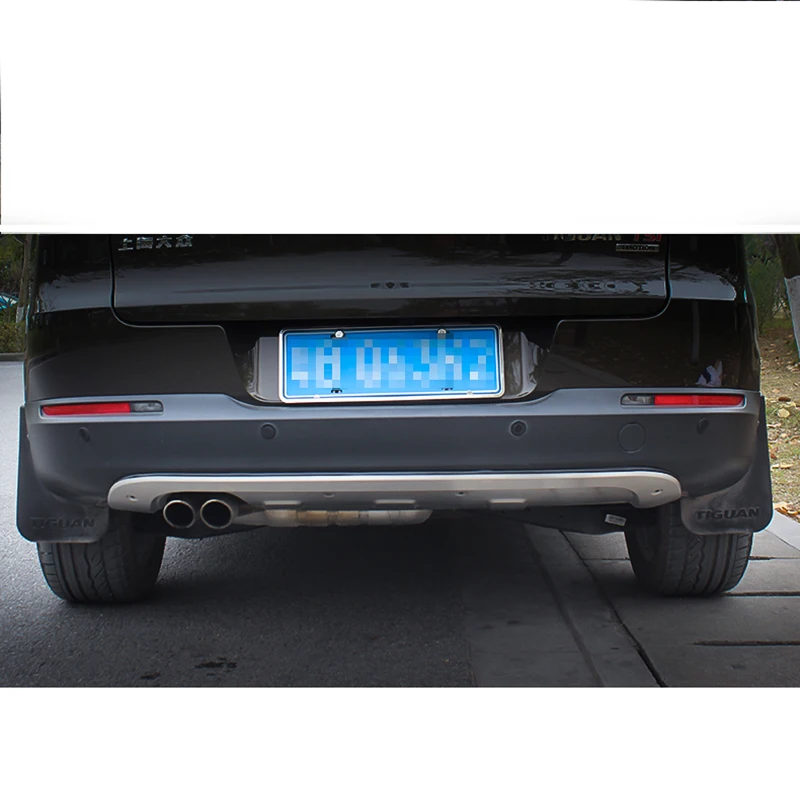 304 из нержавеющей стали Задний бампер протектор для Фольксваген Tiguan 2013 автомобильные аксессуары