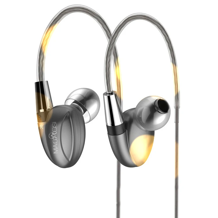 MaGaosi K3 Pro наушник IEM с настройкой фильтров 2BA hybrid динамическими 3 единицами
