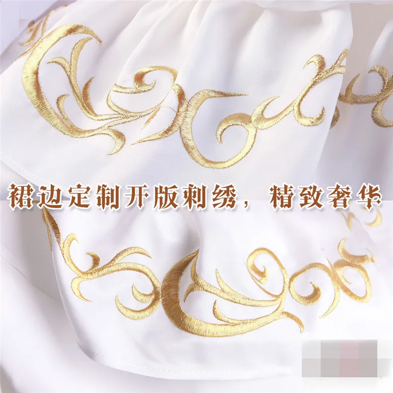 

New Game Fate/EXTELLA LINK Nero Dress Scathach Big Red Elegant Dress Halloween Party Dress halloween costumes for women