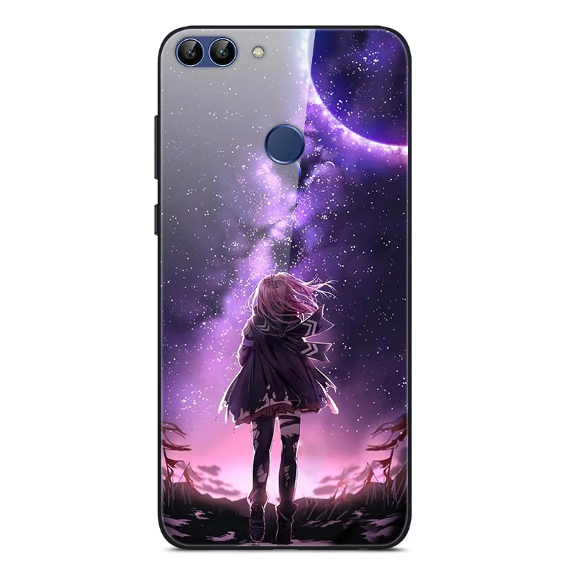 04 Для huawei honor 8A P30 Pro Lite твёрдый Футляр стекло для ПК чехол с рисунком для телефона чехол для huawei honor 10i 10 9 Lite 7X 8X бампер из ТПУ - Цвет: 04