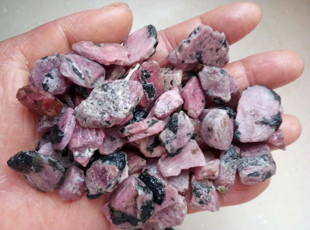 Ruby Sapphire 2 фунта натуральный корунд кристаллы | Дом и сад