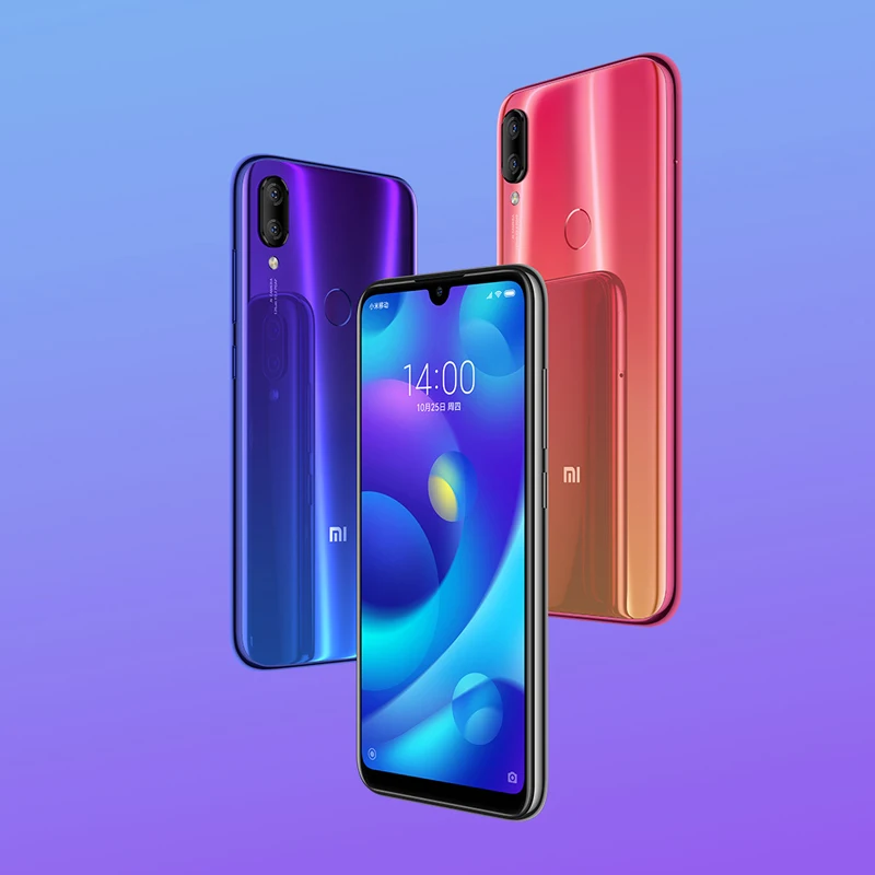 Глобальная версия Xiaomi Mi Play 4 Гб 64 мобильный телефон 5 84 ''MTK P35 Octa Core Двойная