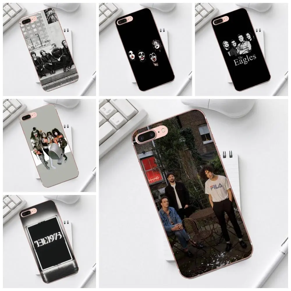 1975 английский диапазон мощности Мягкие Новый стиль для iPhone 4 4S 5 5C SE 6 6S 7 8 Plus X XS Max XR