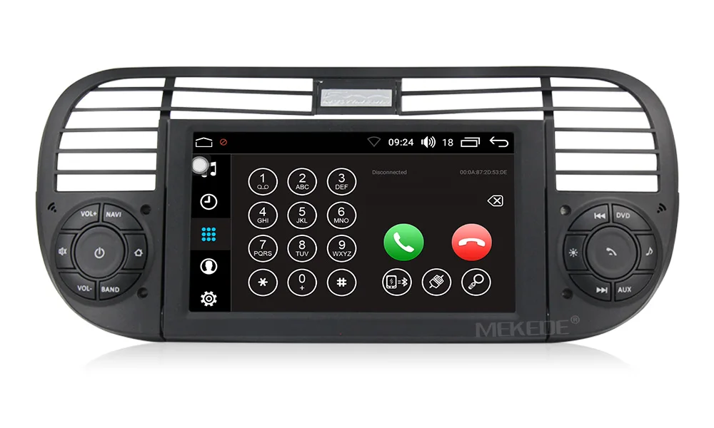 PX5 HD Android 8,0 автомобильное радио для машины gps навигации DVD плеер для FIAT 500 аудио стерео BT мультимедиа рулевого колеса Управление