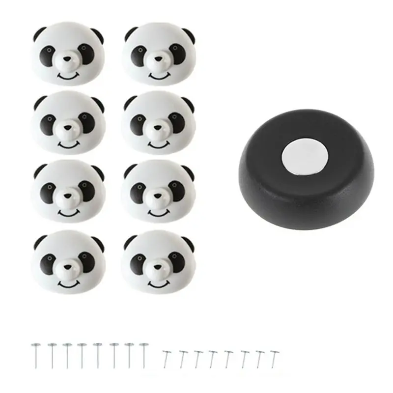 Панда пряжки 24 шт. домашнее одеяло для спальни пододеяльник держатель Кровать