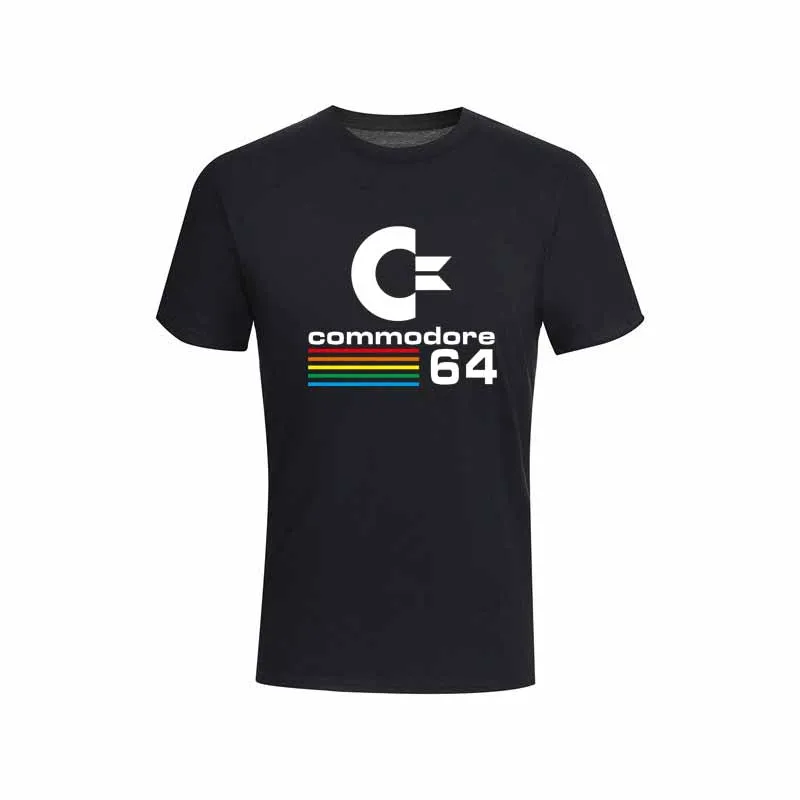 Летние футболки Commodore 64 C64 SID Amiga в стиле ретро 8 бит ультракрутая дизайнерская