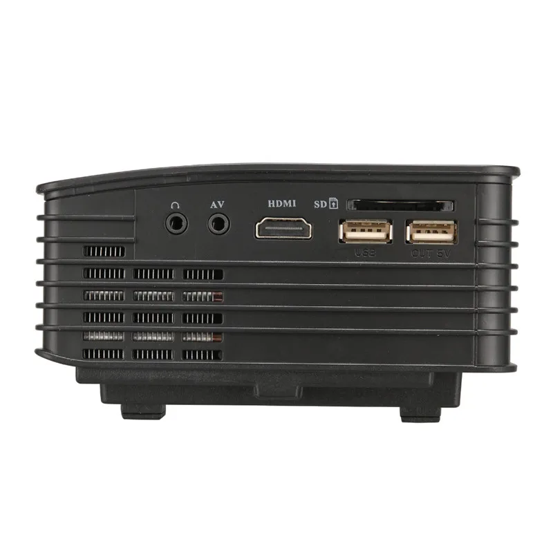 Звук Шарм домашний мини Театр Кино проектор UC36 Портативный кино видео HDMI USB Proyector