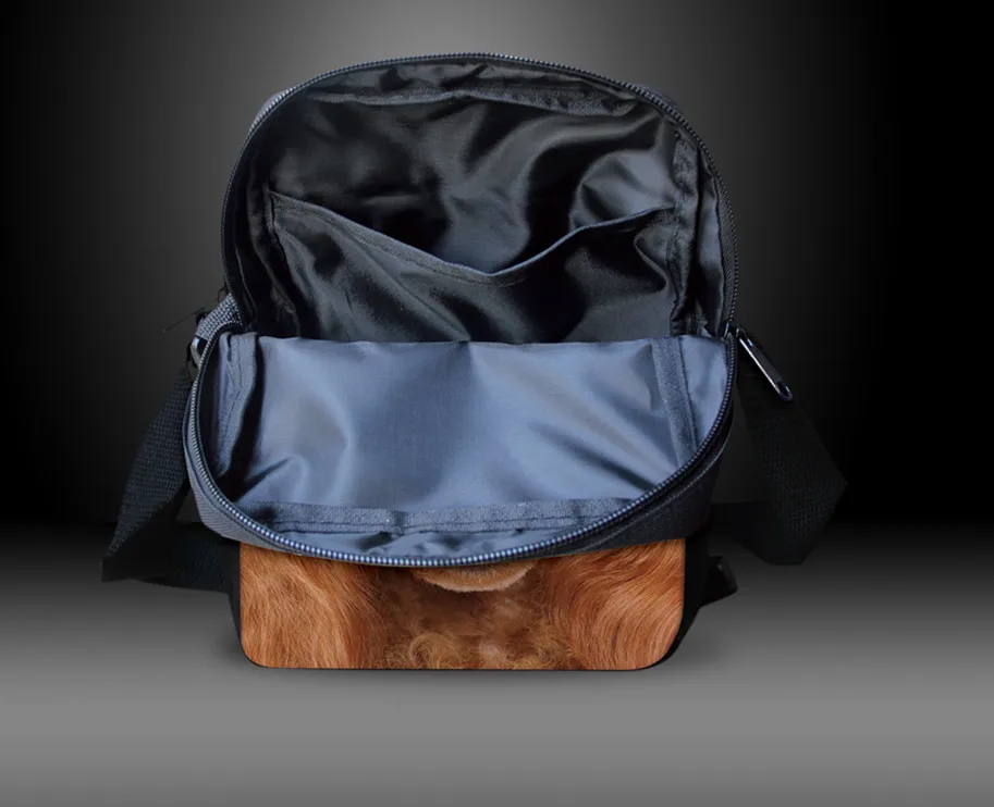 Сумка мессенджер FORUDESIGNS женская сумка тоут маленькие женские сумки мессенджеры с принтом собаки Кроссбоди