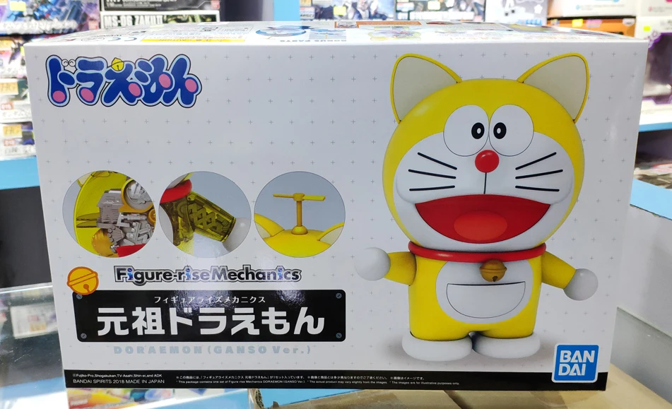 Оригинальная механика BANDAI SPIRITS Tamashii inforcations с фигурным подъемом Doraemon оригинальная