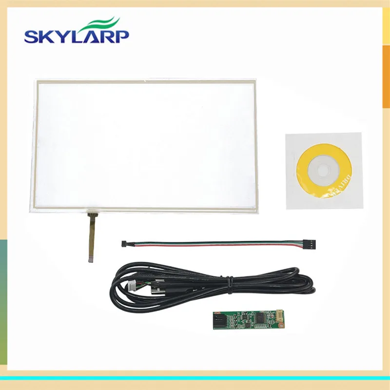 Skylarpu 10.1 Inch 4 Wire Resistive Touch Panel 235*143mm USB Controller For N101N6-L01 Screen touch panel Glass Free shipping | Компьютеры