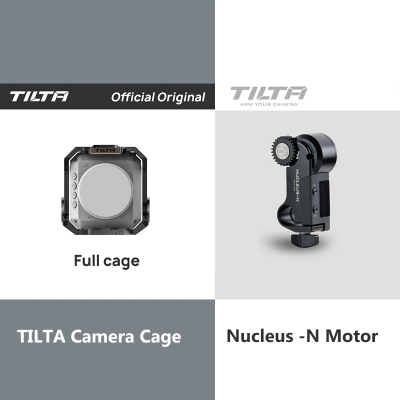 Tilta клетка для камеры Z-cam E2 клетка с боковой ручкой R/S функция Z Cam E2 клетка для камеры vs SmallRig Portkeys LH5 HDR монитор - Цвет: cage w motor