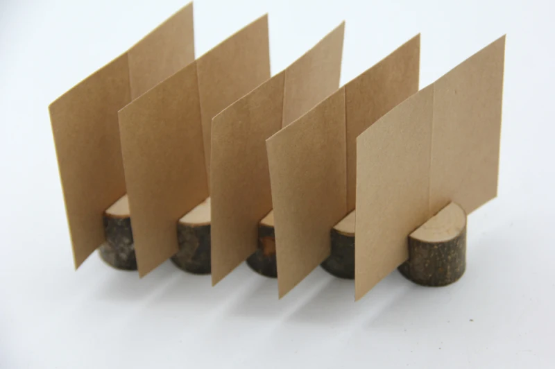 5 шт. Свадебная деревянная карточка для размещения держателей украшения стола с