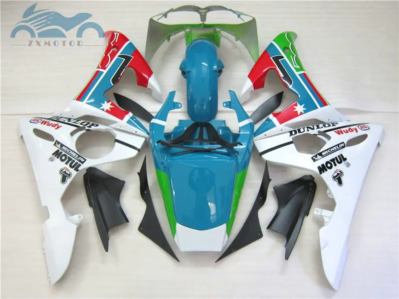 Набор обтекателей для мотоциклов YAMAHA R6 YZFR6 2003-2005 YZF 03-05 набор из АБС-пластика боди