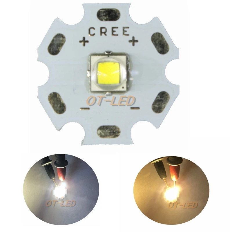 Светодиодный излучатель CREE XML2 10 шт. светодиодный T6 U2 Вт белый нейтральный теплый