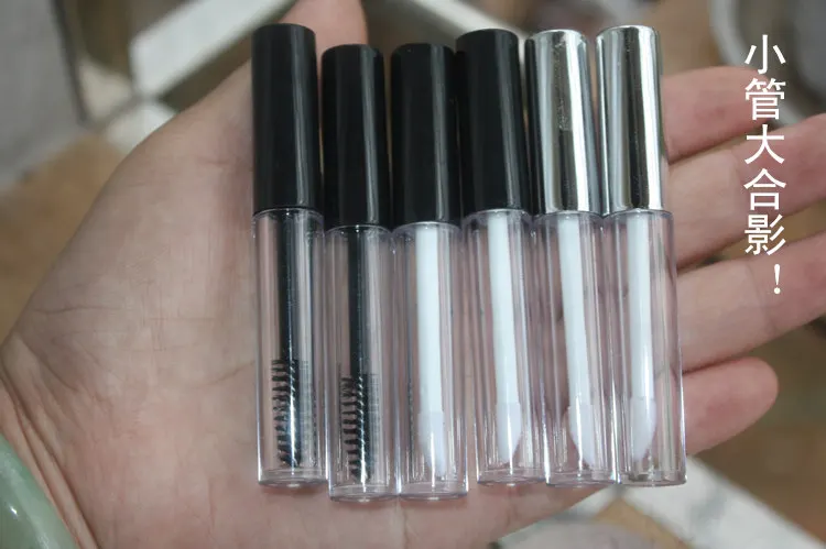 Прозрачная тушь для ресниц с черной крышкой 20 шт. 2 мл 5 мл|tube bottle|mascara containermascara tube |