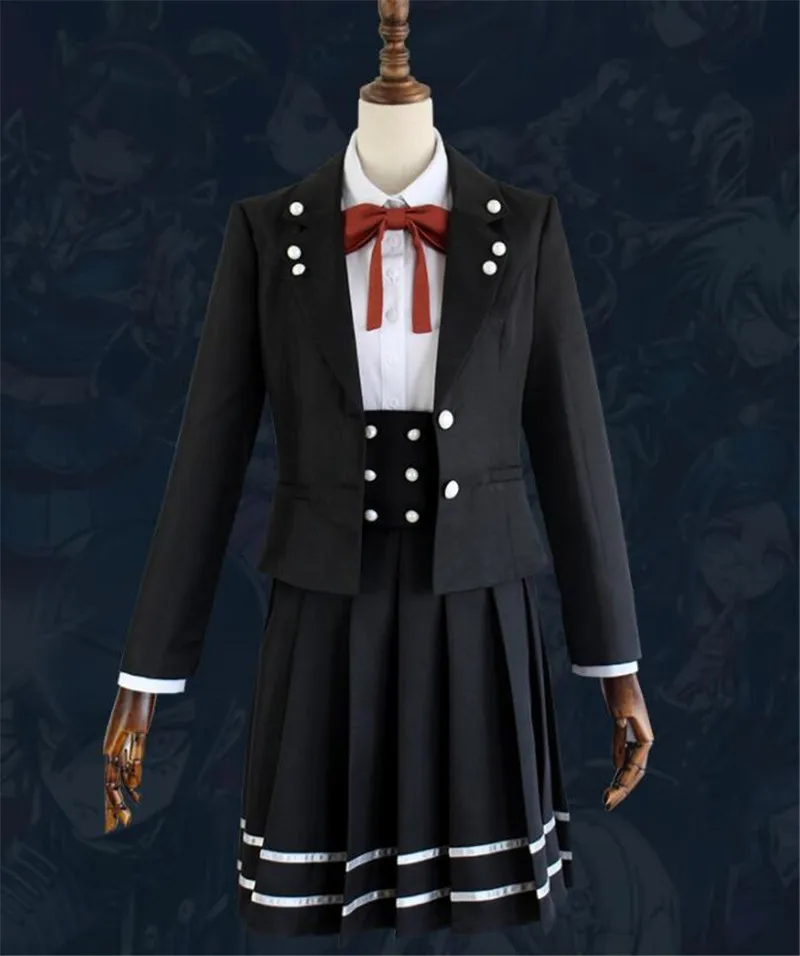 Аниме Danganronpa V3 Shirogane Tsumugi Оригинальная версия JK униформа косплей костюм для женщин