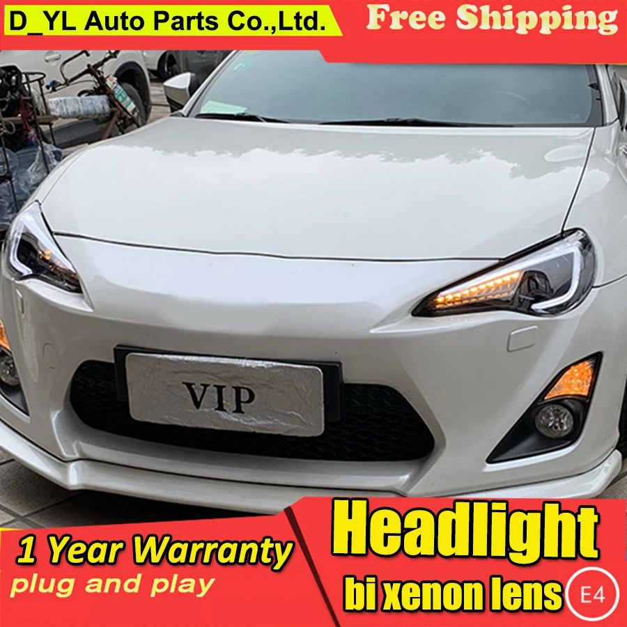 Автомобильный Стайлинг DY_L для Toyota FT GT 86 FT86 GT86 Subaru BRZ 2012-2018 фары светодиодные ДХО