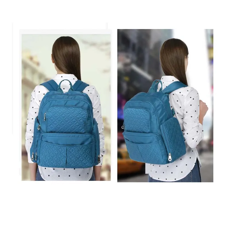 

Europe and the United States shoulder Mummy bag multi-pocket large capacity Mummy bag four-piece diaper bag baby pregnancy produ