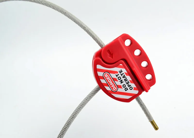 Регулируемый кабельный замок блокировка/маркировка длина 1 8 м/диаметр 6 мм