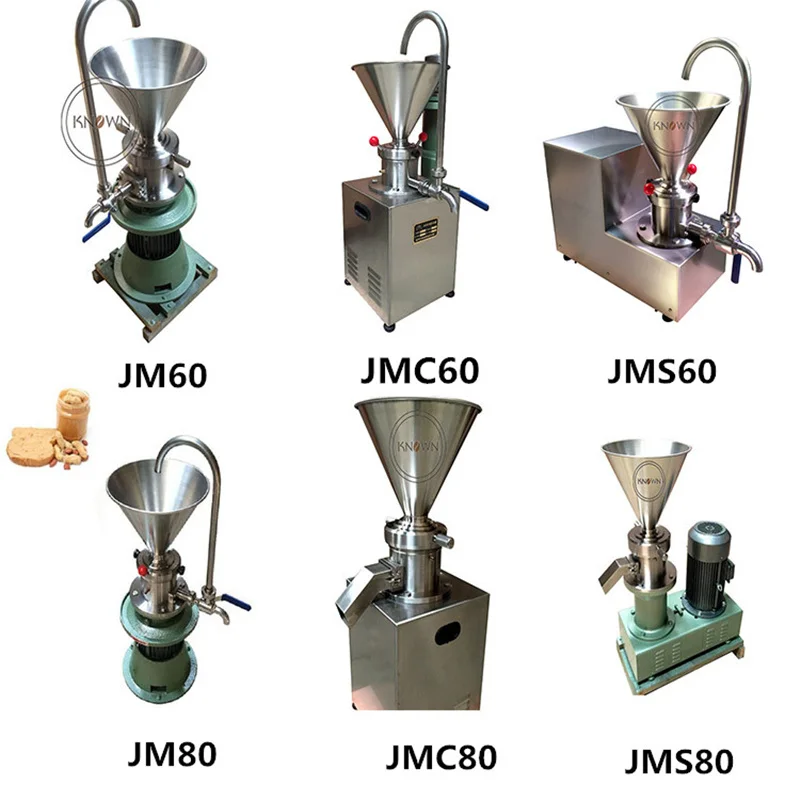 

2020 Hot Peanut Butter Machine Food Processor Multifunctional Colloid Mill Machine Tahini Soybean Chili Sauce Making Machine