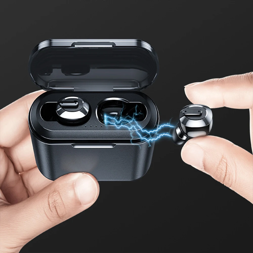 TWS беспроводные Bluetooth наушники 5 0 сенсорные 5D стерео спортивные IP5