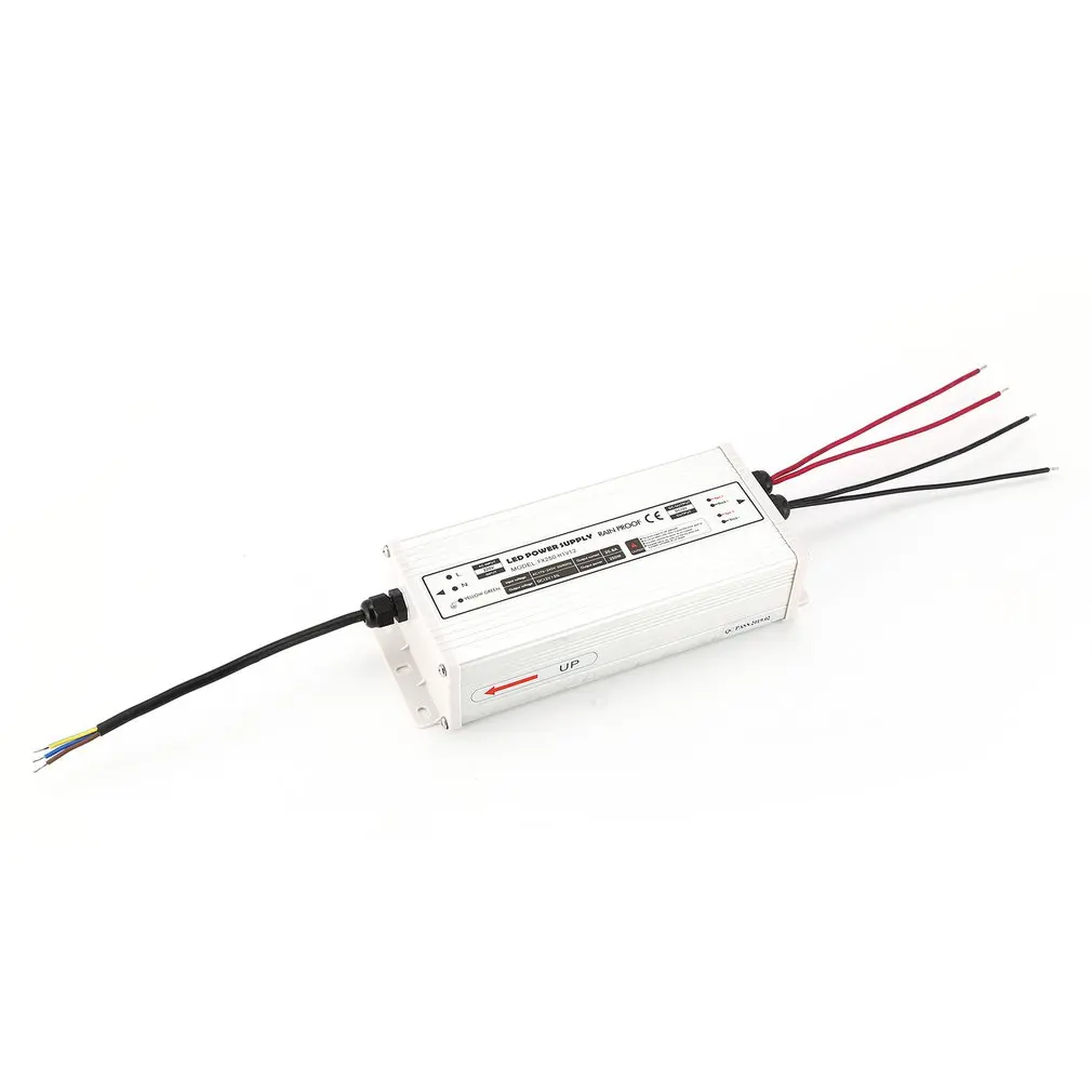 Водонепроницаемый DC 12V 250W Светодиодный переключатель питания ток вольт адаптер