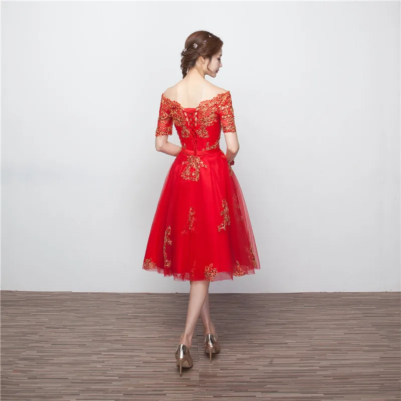Вечернее платье Vestidos Para Formatura 2020 с открытыми плечами ТРАПЕЦИЕВИДНОЕ ПЛАТЬЕ до