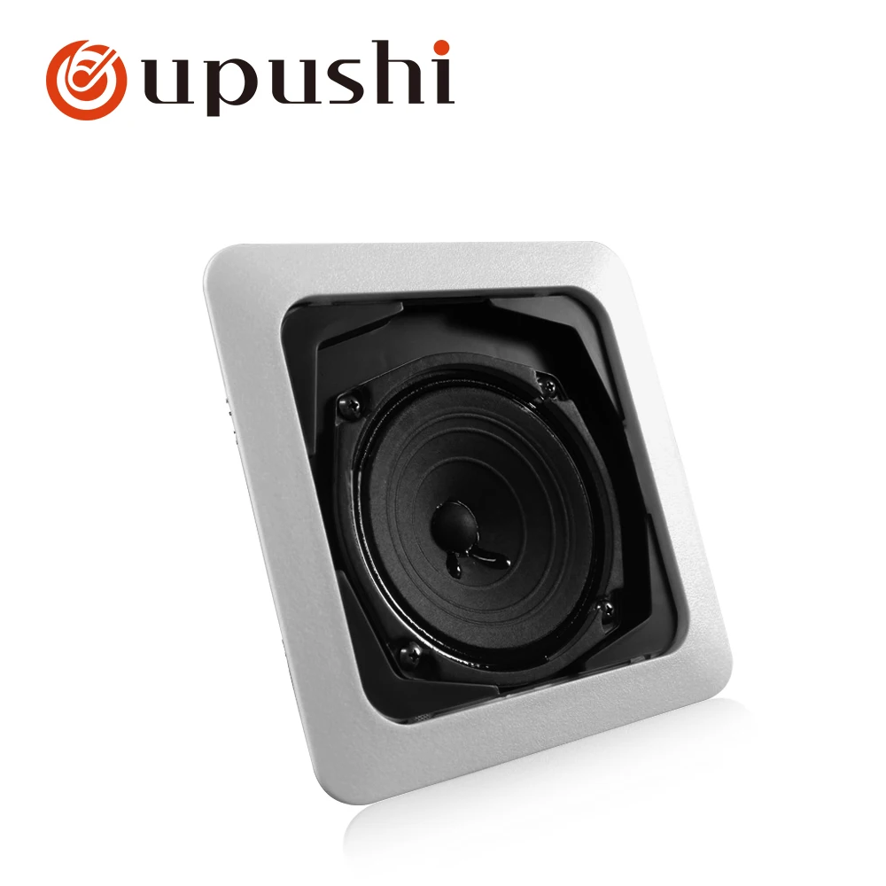Квадратный потолочный динамик Oupushi CA031 5-10 Вт 4 5 дюйма используется для системы PA и