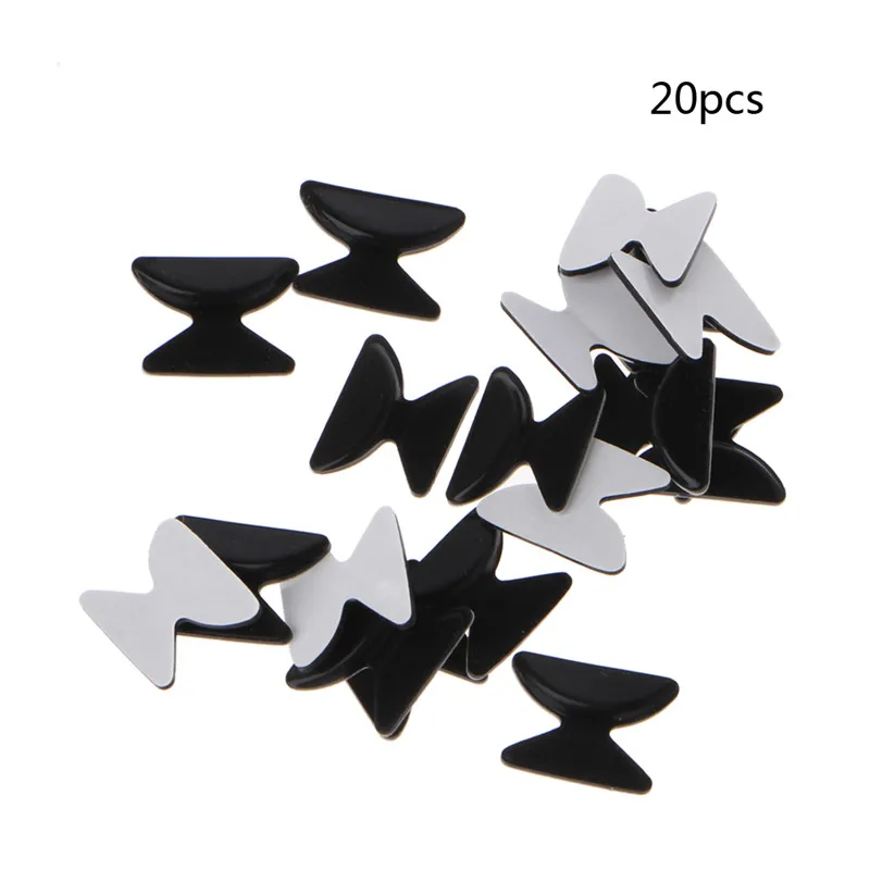 1.8MM A 10 пар солнцезащитных очков, клейкие силиконовые Нескользящие носовые упоры - Цвет: 1.8MM A