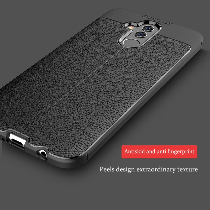 Чехол для Huawei Mate 20 Lite Pro мягкий силиконовый чехол из ТПУ с текстурой Mate20 |