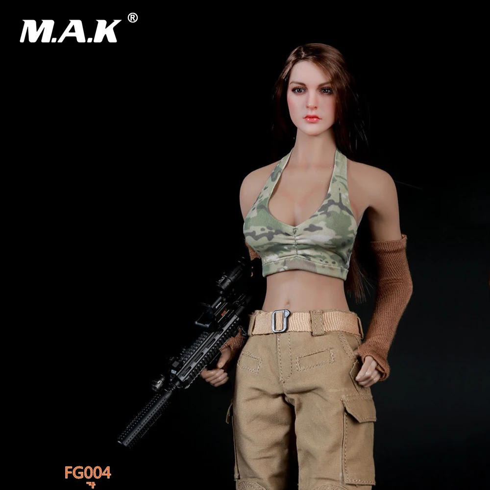 Масштаб 1/6 женская одежда FG004 военная боевая костюмы персонализированные фигурки