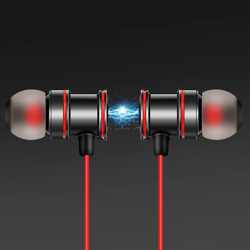 Bluetooth наушники беспроводные Бег Спорт Бас Звук беспроводной уха телефон с