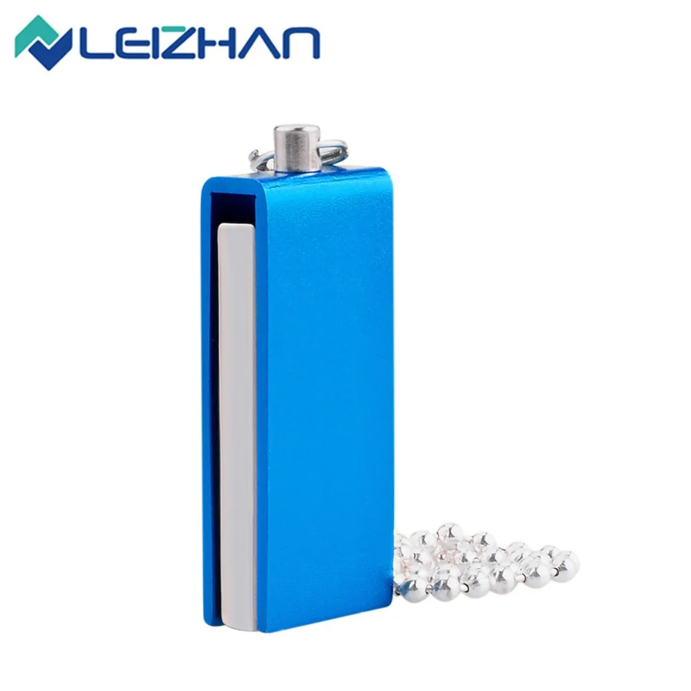 LEIZHAN Флешка брелок с реальной емкостью USB флеш накопитель 64 ГБ 32 16 8 4 компьютер u