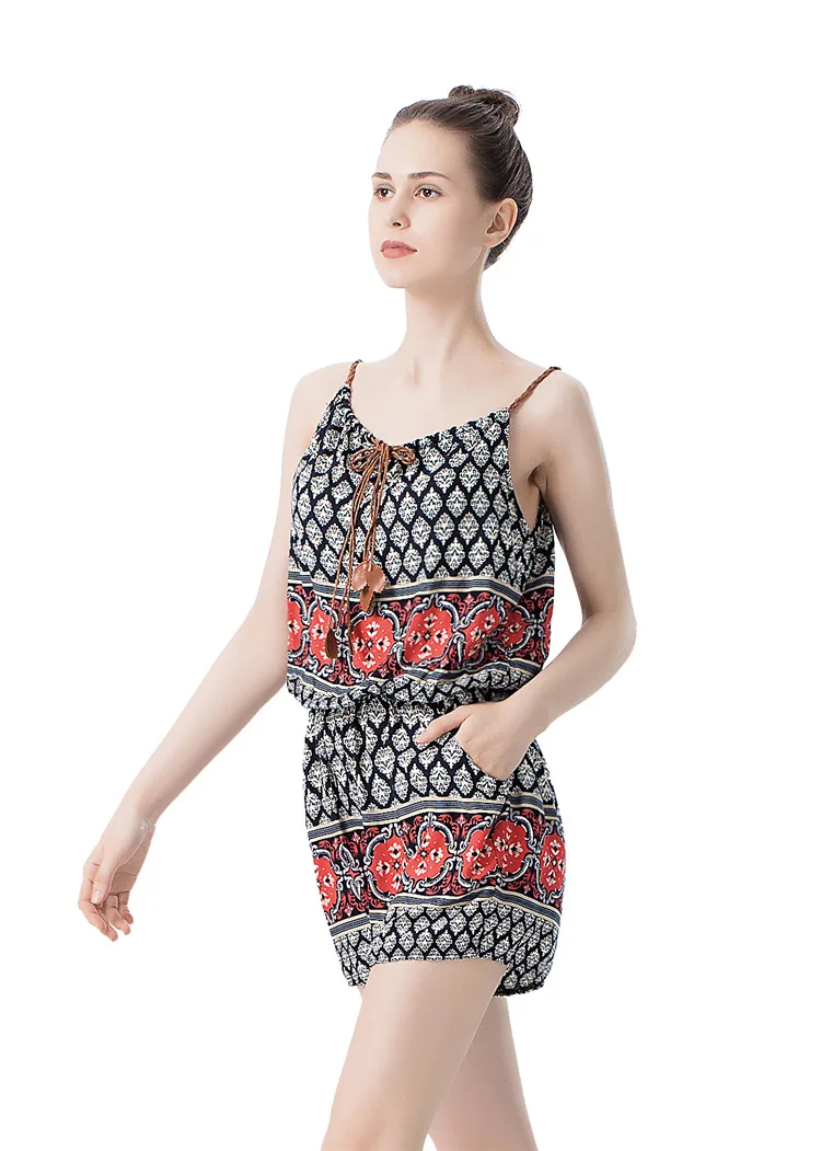 Коралловый способ Брендовые женские комбинезон сексуальный комбинезоны 2017 тела