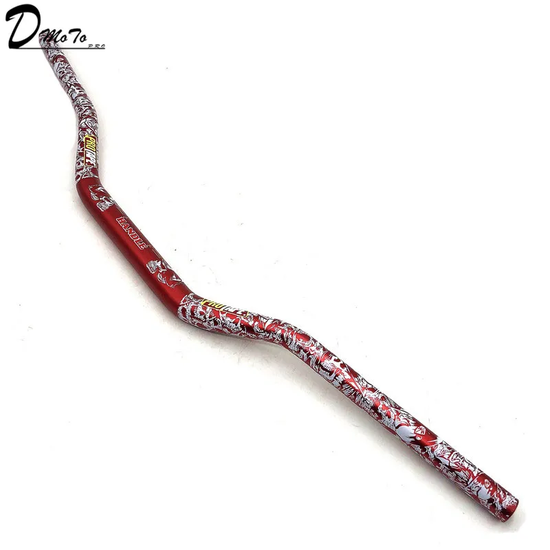 Red Руль PRO Taper Pack Fat Bar 1-1/" Dirt Pit Bike, руль для мотокросса, 810 мм, длина 28,5 мм, PRO aluminum - Цвет: Red