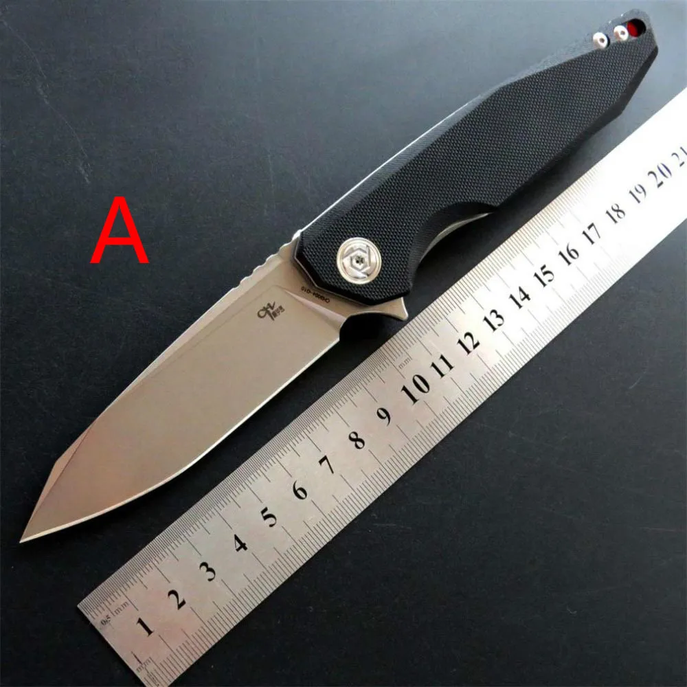 Популярная CH3004 G10 ручка sharp складной высокопрочный нож D2 лезвие сабля открытый