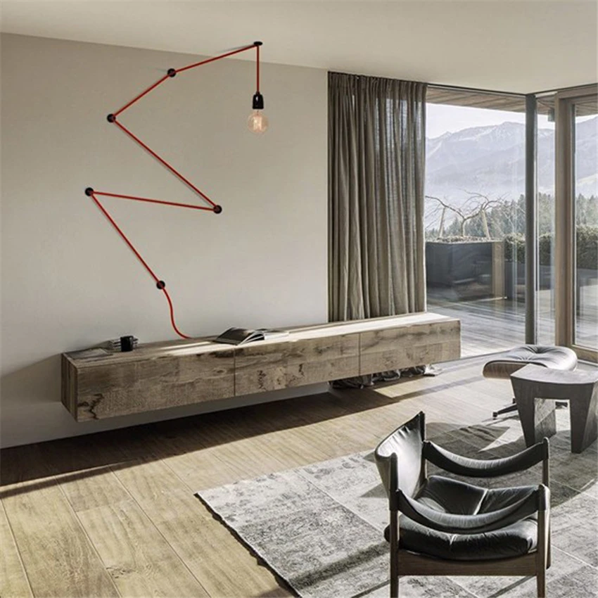 Современные Настенные светильники сделай сам подвесные для гостиной спальни