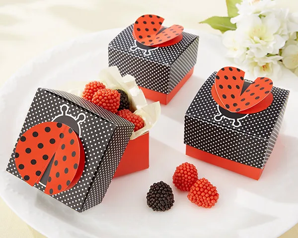 Коробка для конфет Baby shower праздничные украшения упаковка милый как баг 3D божья