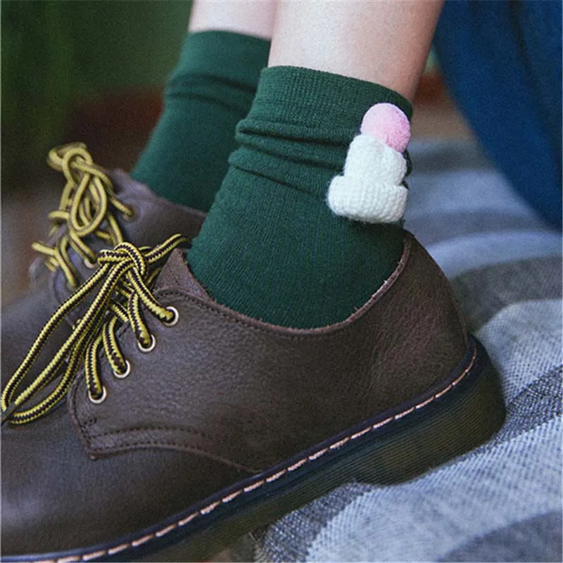 

Шляпа [COSPLACOOL], 7 видов, ручная работа, шитье, Япония, креативный стиль носки женские Харадзюку, Meias, модная куча забавных кальцетинов