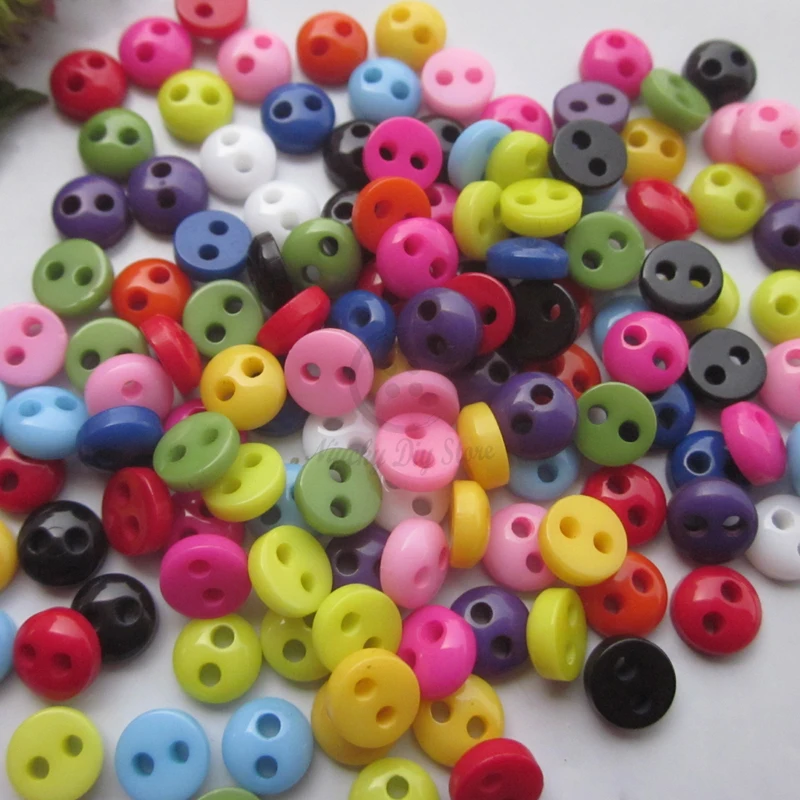144 шт. круглые пуговицы для кукол 5 мм|little buttons|mini buttonsdoll buttons |