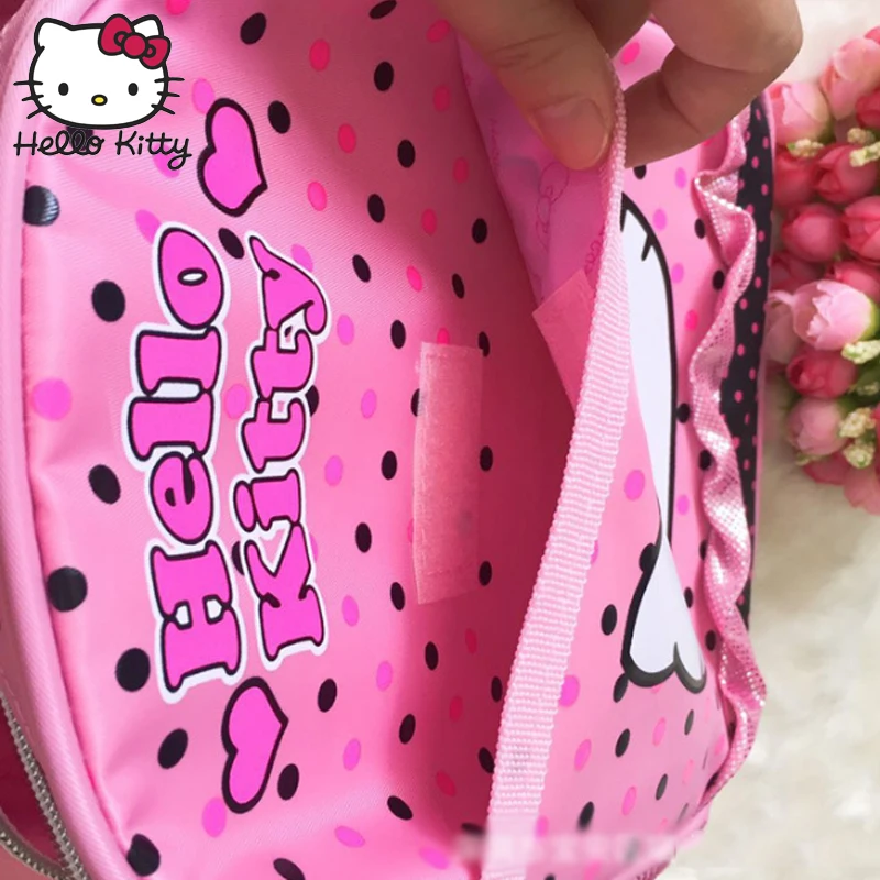 Детский рюкзак с героями мультфильмов Hello Kitty милый мягкий для девочек школьный