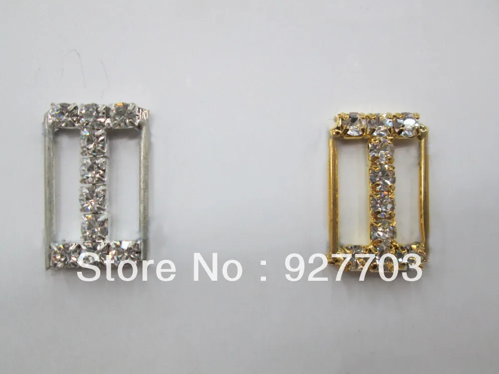 Серебристая или золотистая Пряжка Стразы 10 шт. для свадебной пригласительной