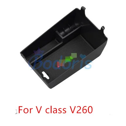 For Mercedes Benz Vito W447 V Class V260- Car Organizer Center Glove Armrest Storage Box Door Console Tray Accessories - Название цвета: For V260