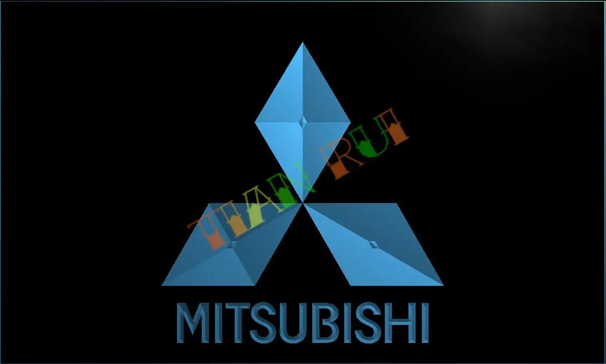 

LG028- Mitsubishi LED Neon Light Sign hang sign home decor crafts