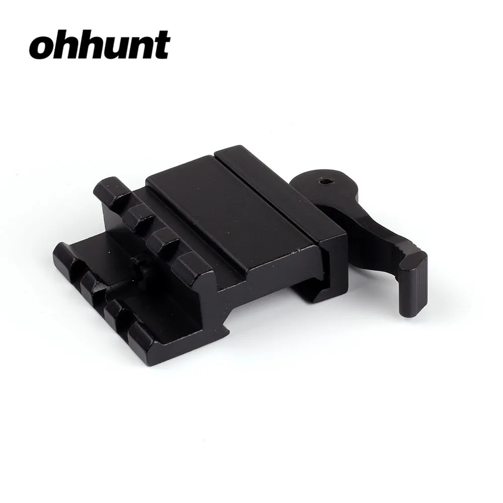 Ohhunt принадлежности для охотничьего прицела 3 слота быстроразъемный рычаг 20 мм