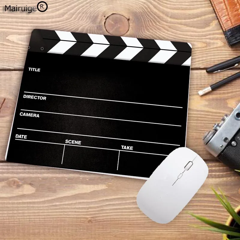 Большой рекламный коврик Mairuige для игровой мыши clapperboard 22x18 см Коврик скоростной