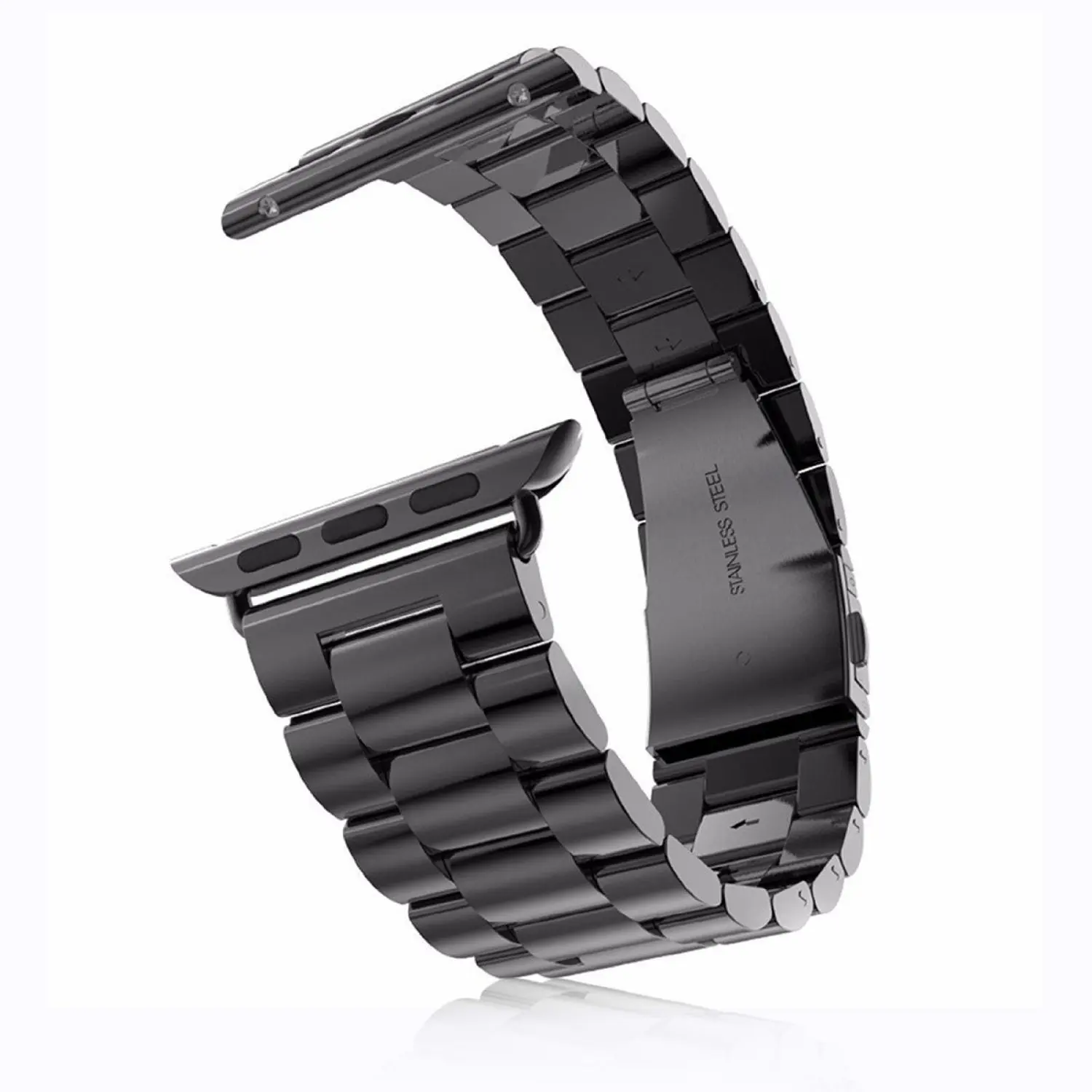 Ремешок из нержавеющей стали для Apple Watch Band 44 мм 38 42 40 водонепроницаемый цветной